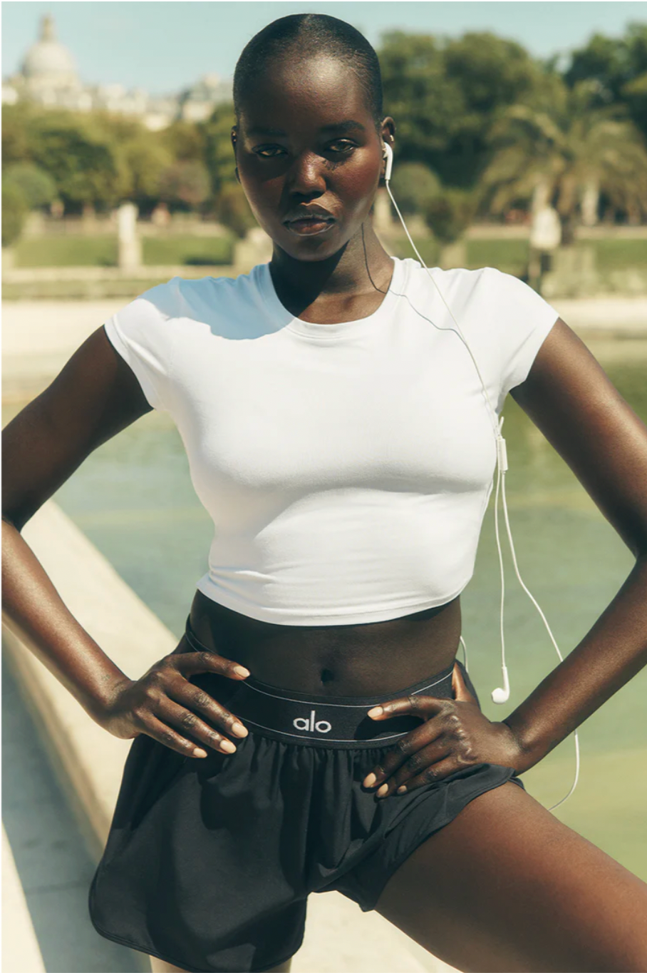 Alosoft Crop Finesse Short Sleeve