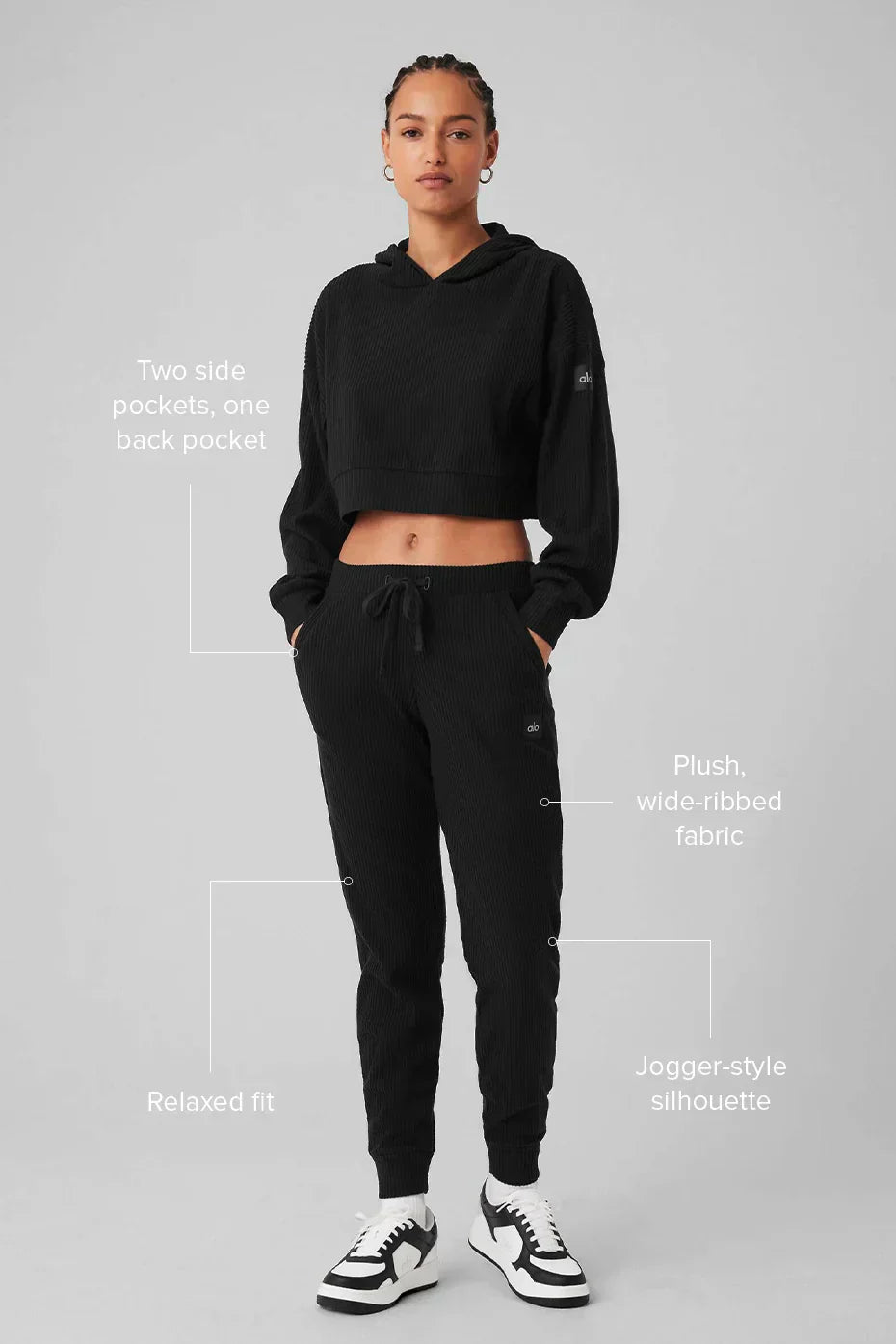 Pantalón deportivo Muse - Negro