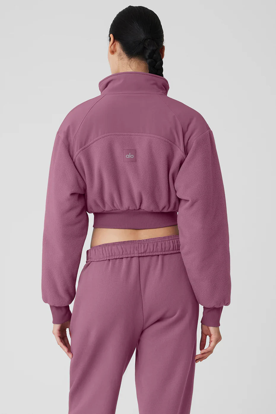Chaqueta Polar Fleece Cropped Wintry Mix