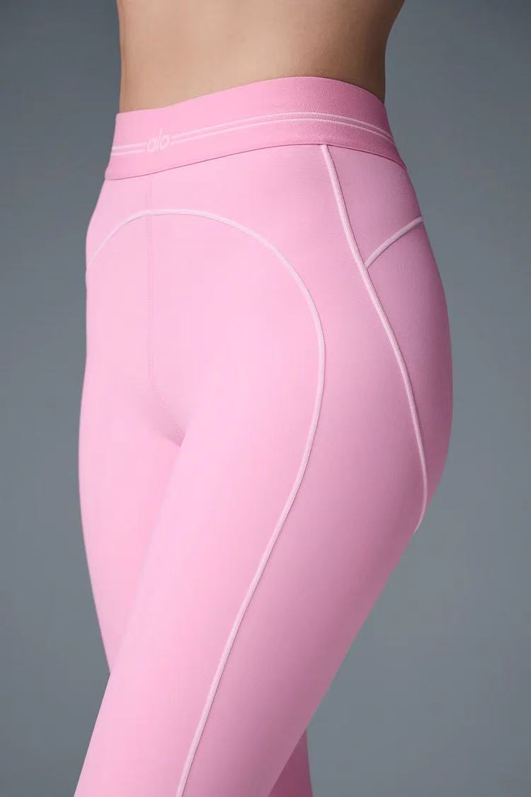 Leggings de tiro alto con efecto aerógrafo Heart Throb - Rosa
