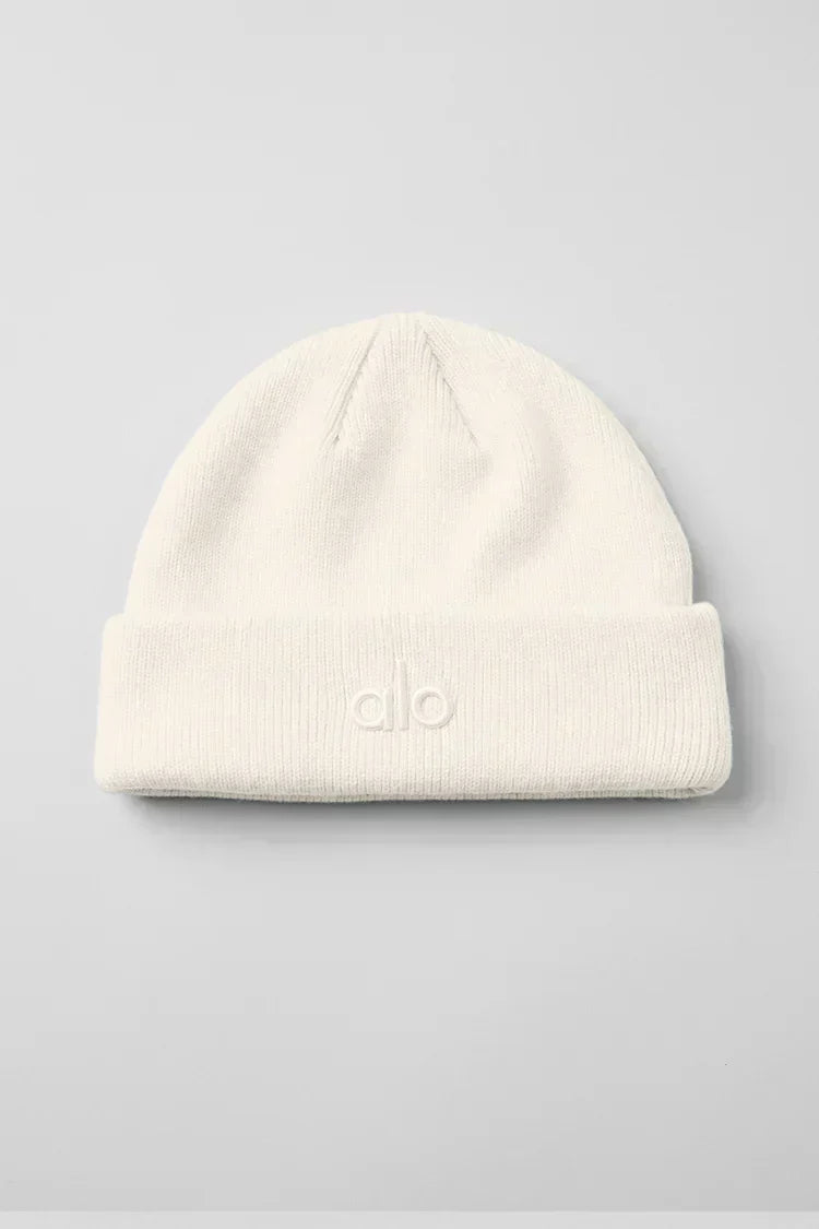Gorro tejido Beanie - Blanco