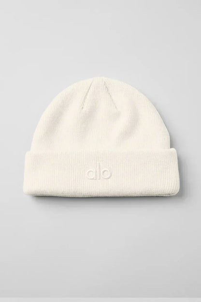 Gorro tejido Beanie - Blanco