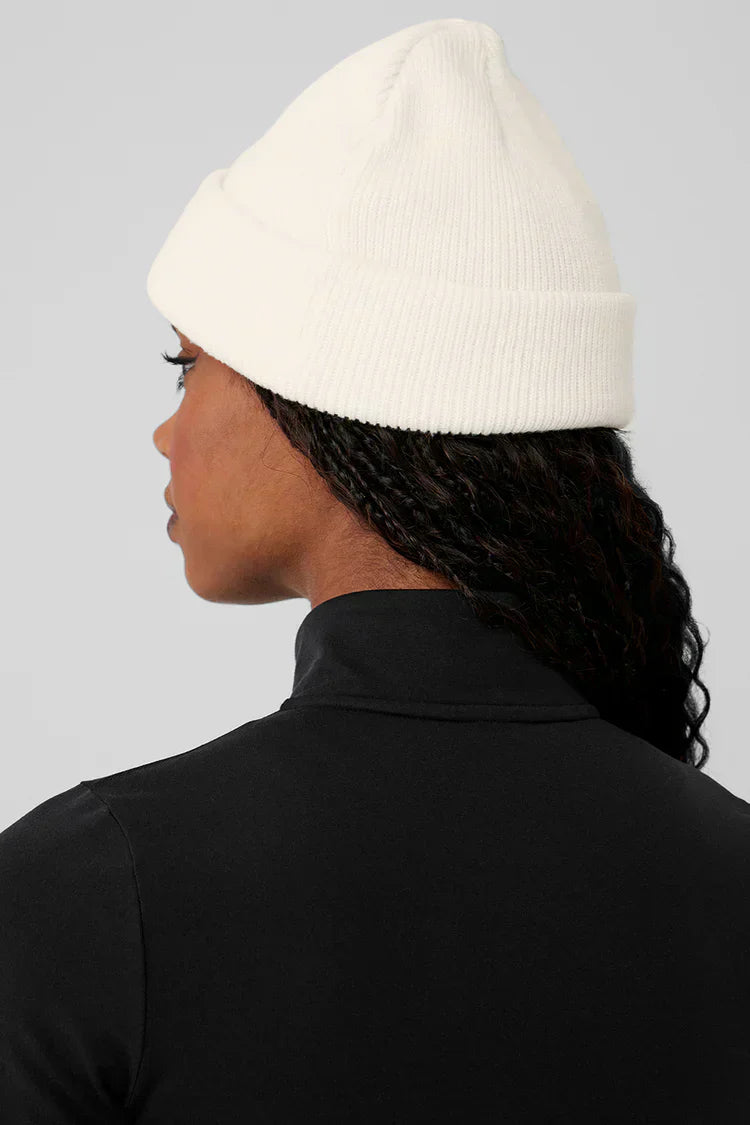 Gorro tejido Beanie - Blanco