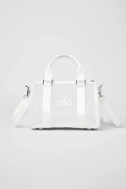 Mini bolso de mano transparente - Blanco