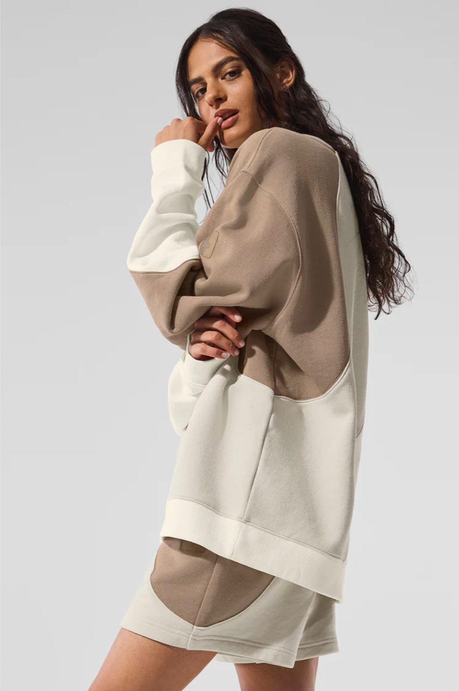 Polerón Make Waves cuello redondo