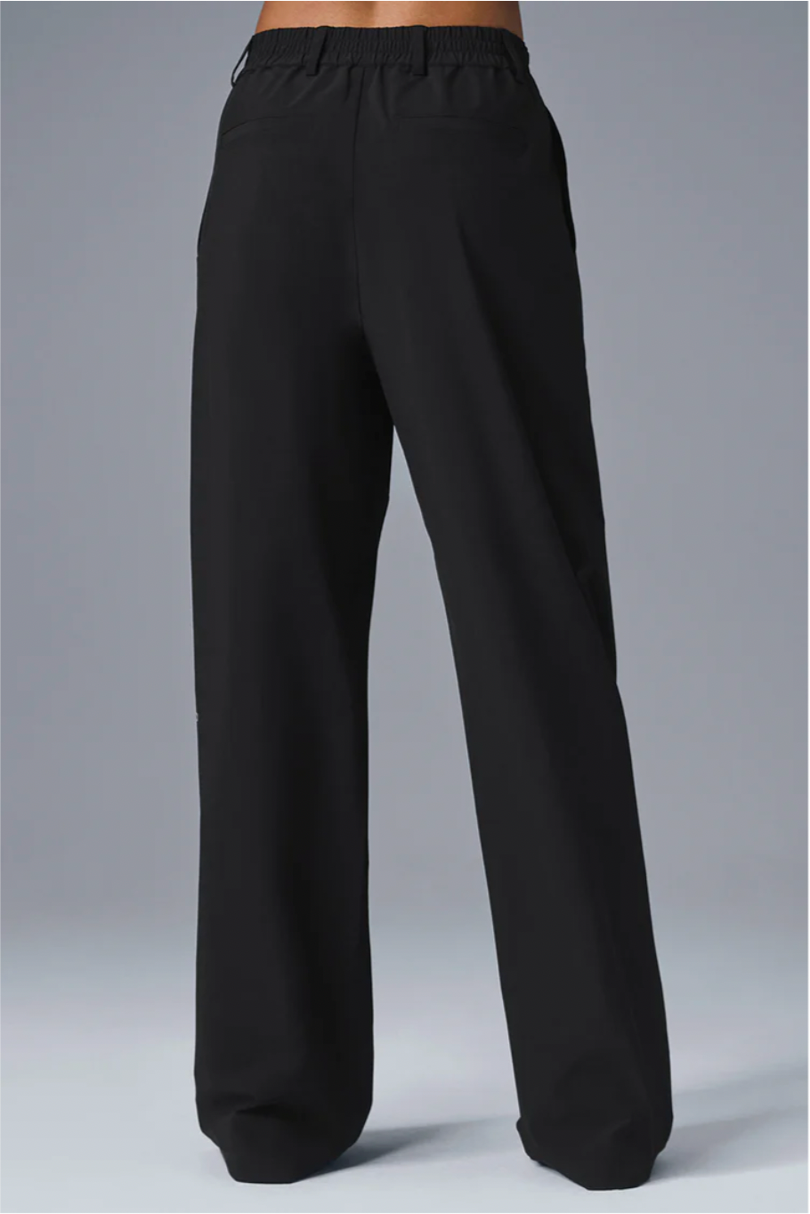Conjunto Cropped First-Class Blazer & High-Waist Pursuit Trouser (Long)