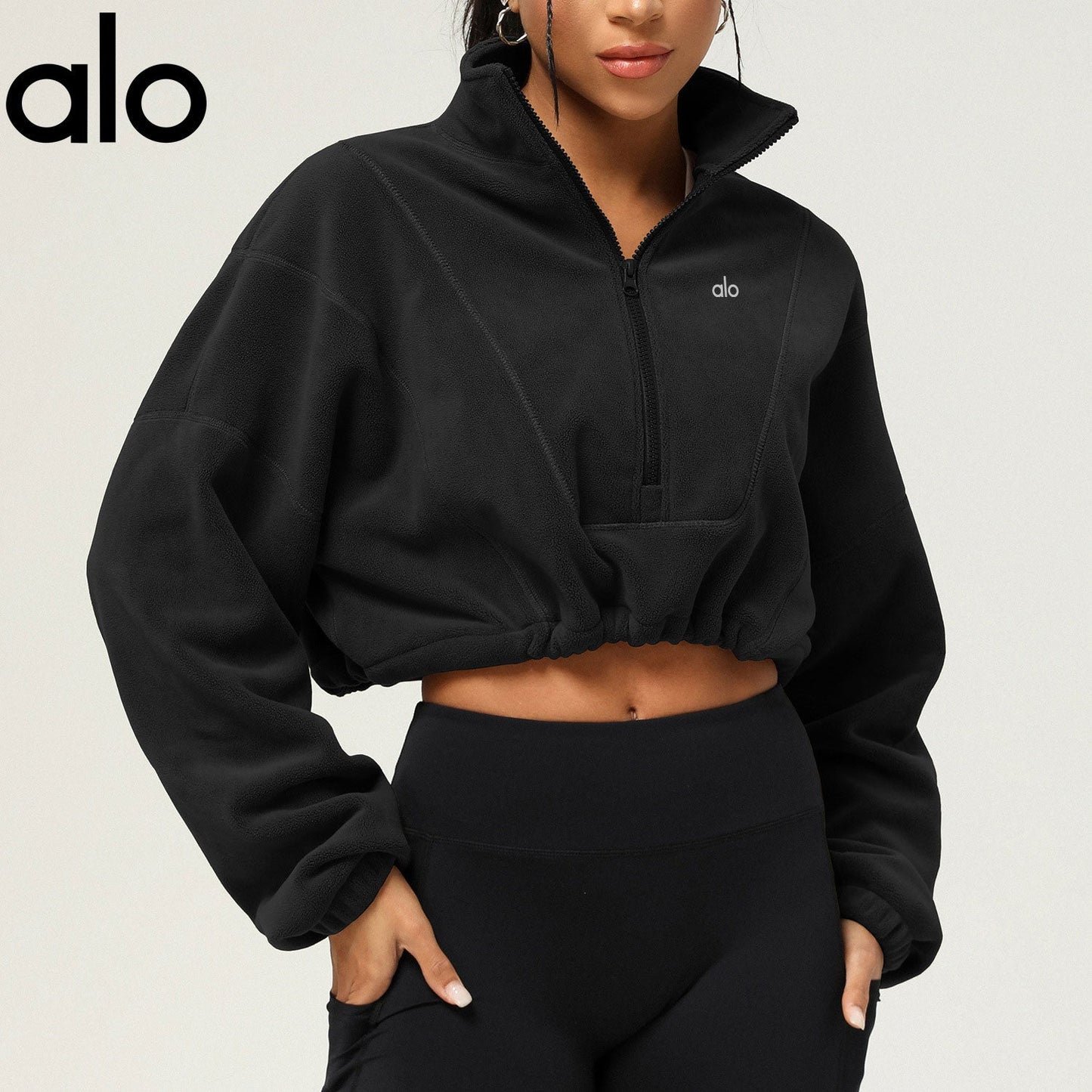 Polar Cropped Fleece